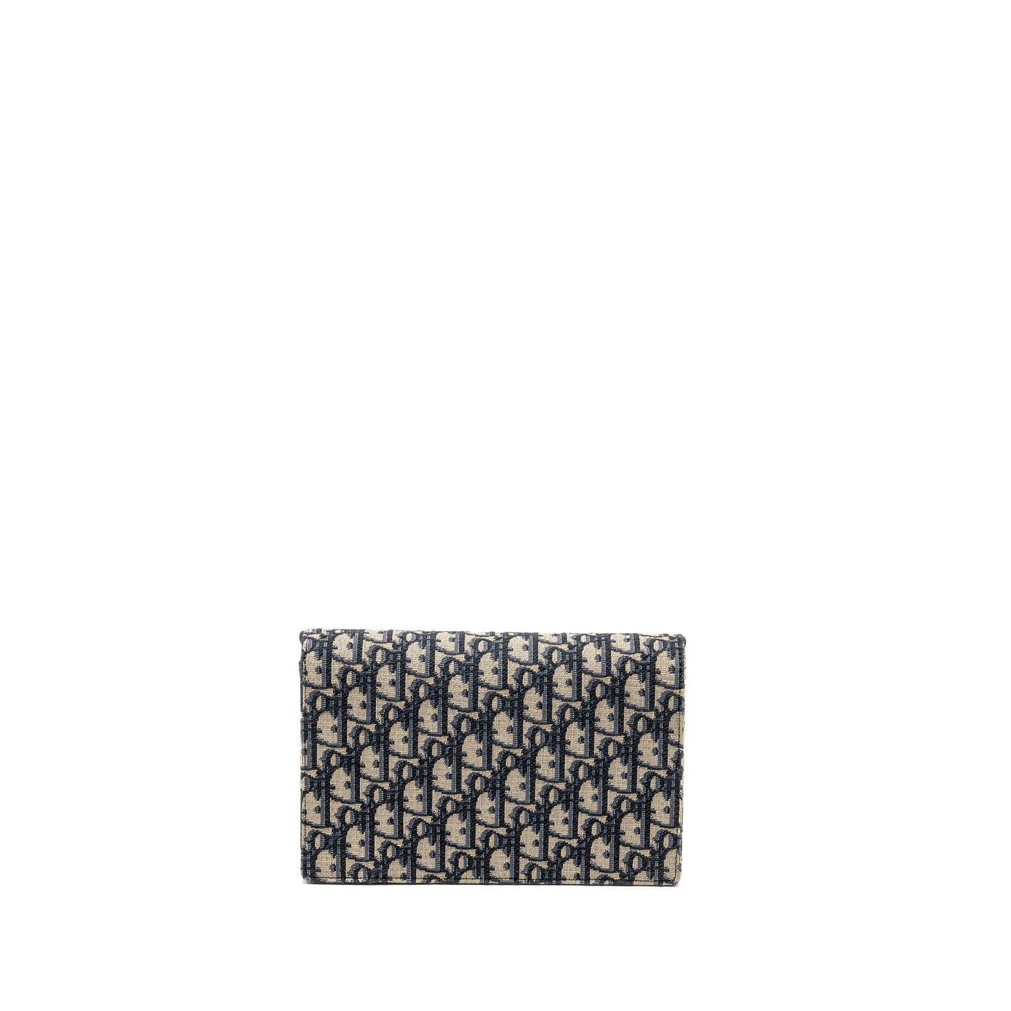 Saddle Pouch Dior Oblique Canvas Blue