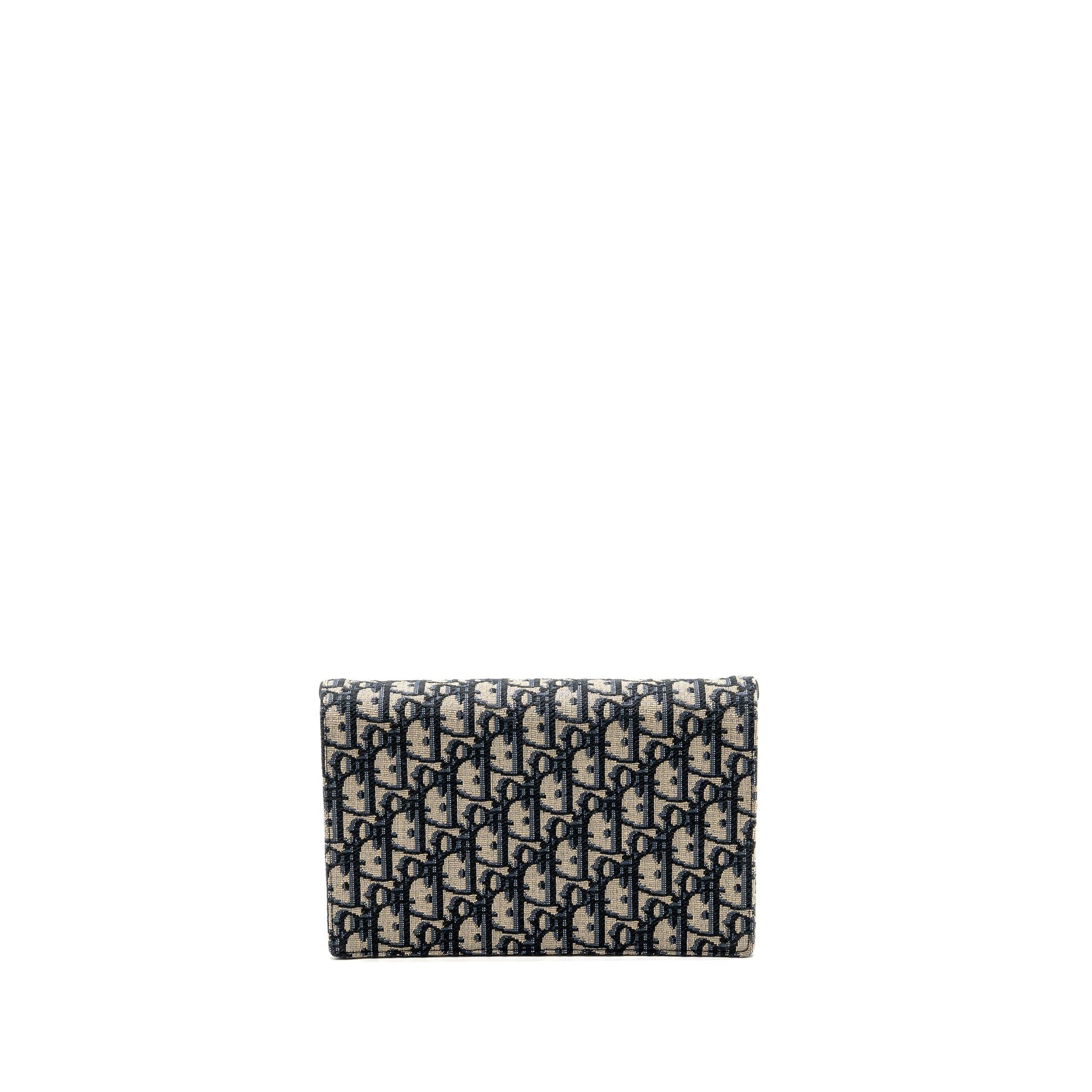 Saddle Pouch Dior Oblique Canvas Blue