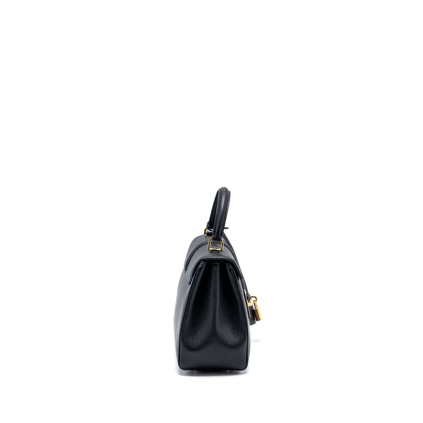 Celine Small Bag Grained Calfskin Black GHW