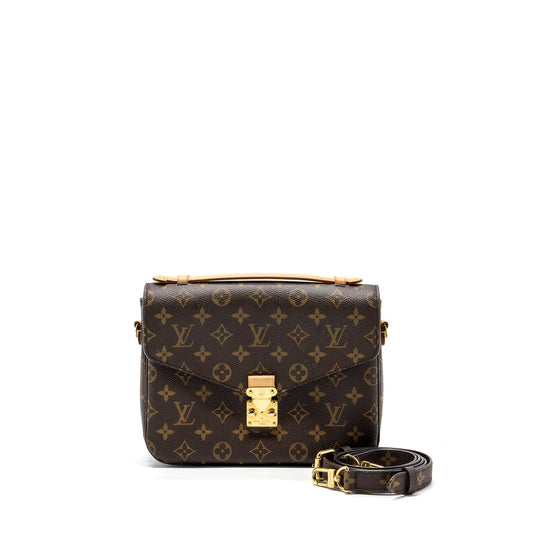Louis Vuitton Pochette Métis Monogram Canvas GHW