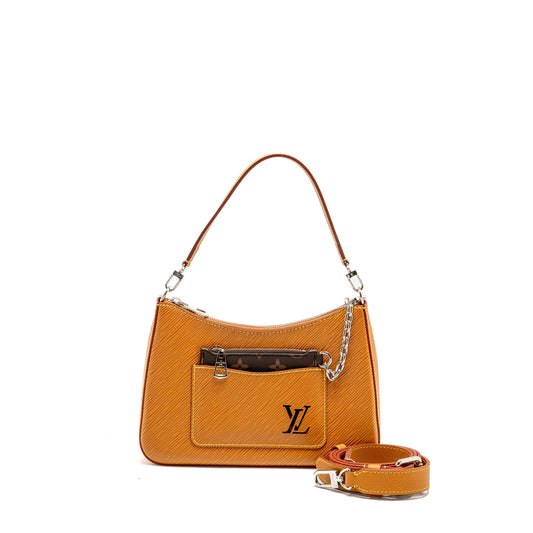 Louis Vuitton Marelle EPI Gold Miel/Monogram Canvas SHW