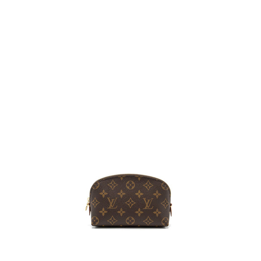Louis Vuitton Cosmetic Pouch Monogram Canvas GHW (New Version)