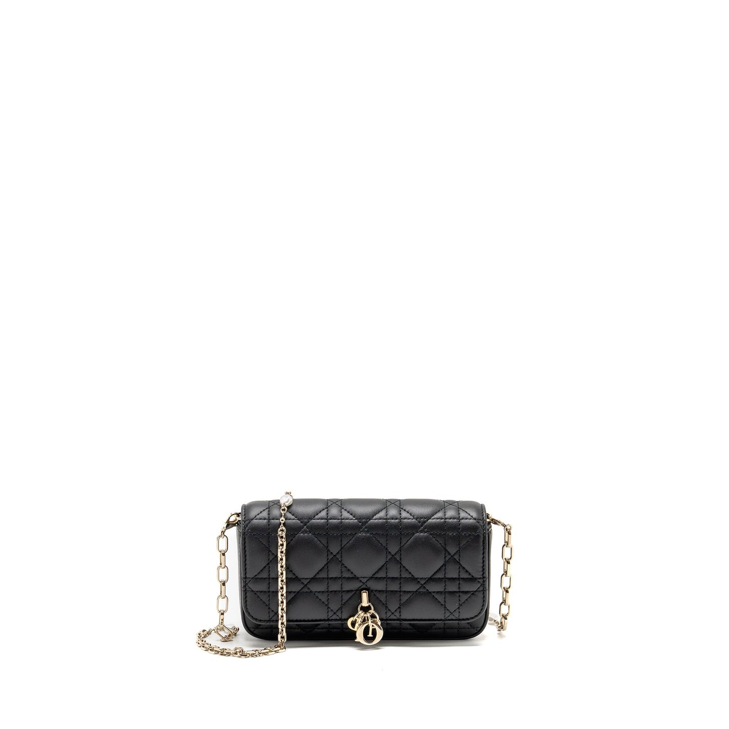 Dior My Dior - Dior Talk Phone Pouch lambskin black