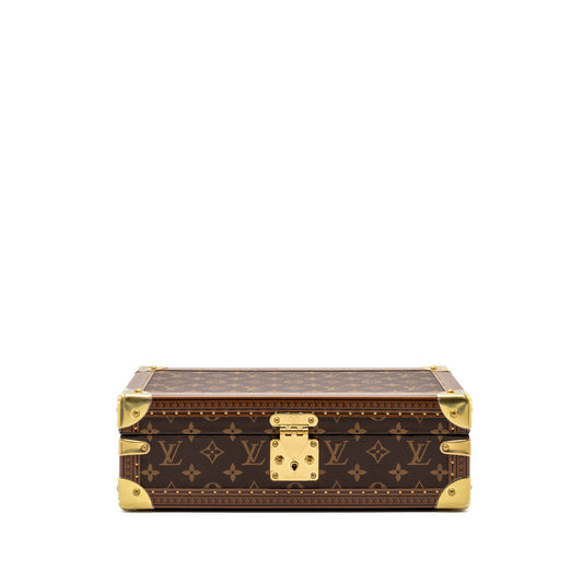 Louis Vuitton conffret 8 Montres monogram canvas rouge fusion GHW