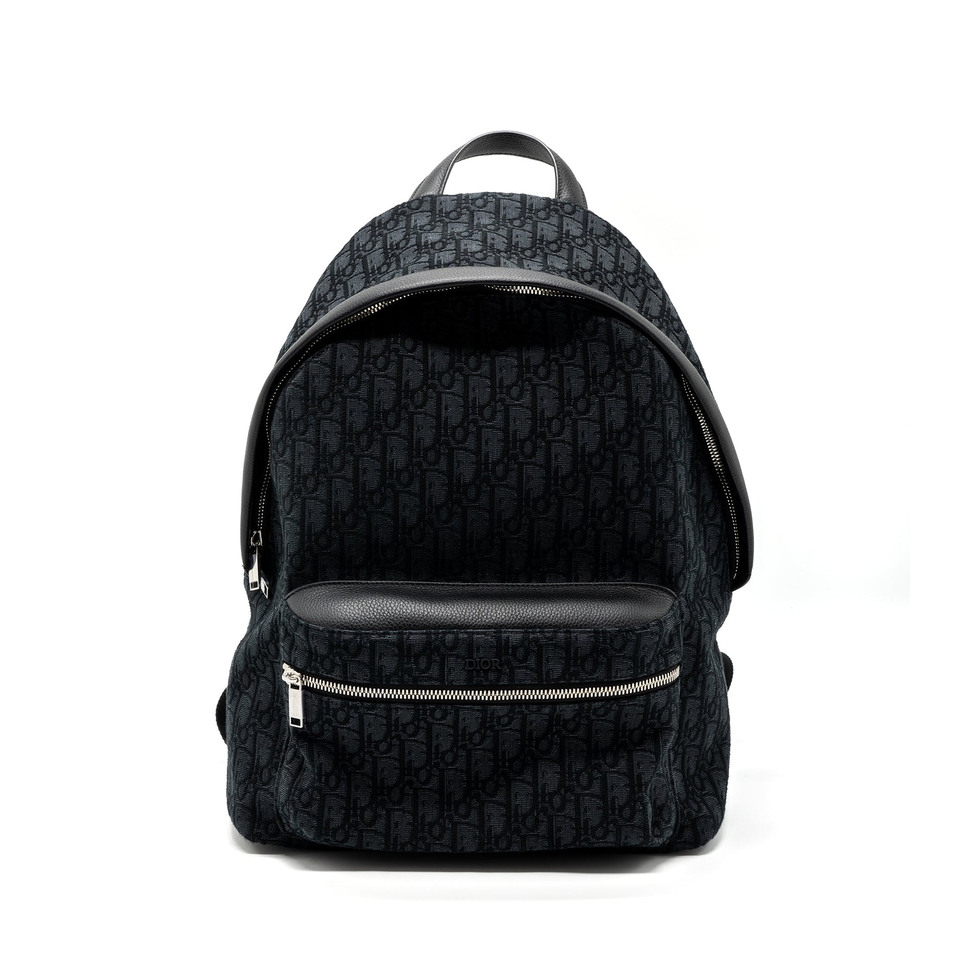 Dior Rider Backpack Black Dior Oblique Jacquard
