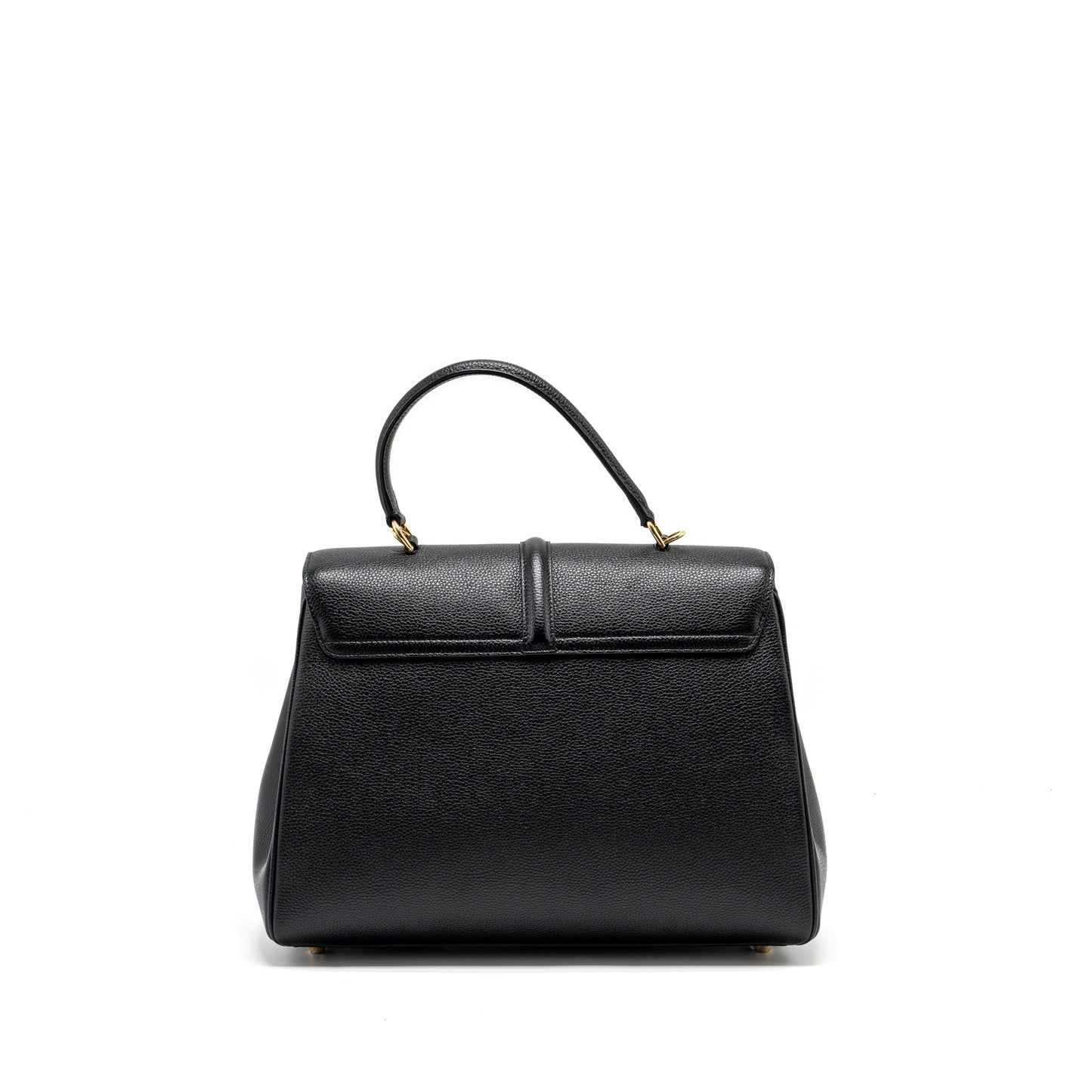 Celine Bag Grained Calfskin Black GHW