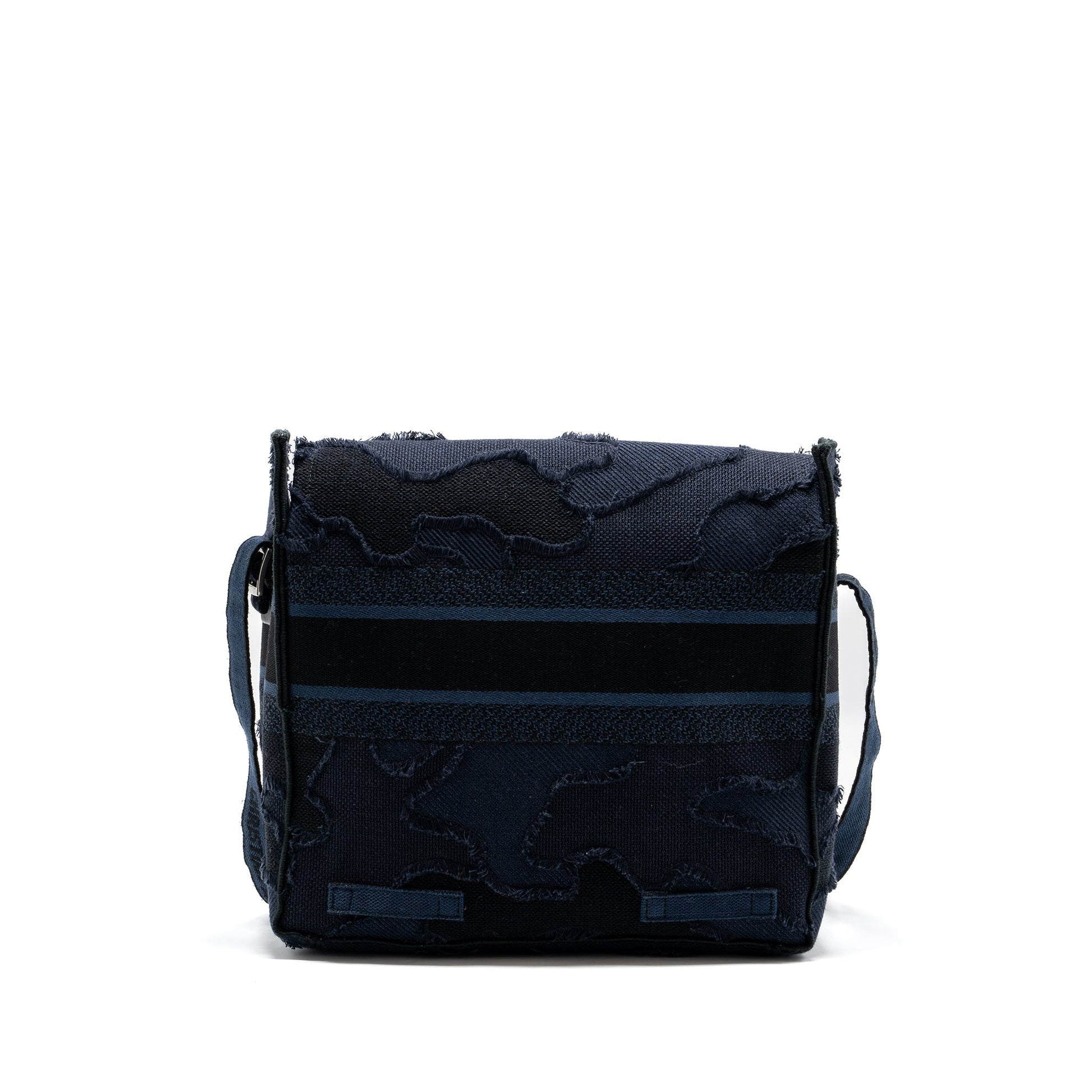 Dior Diorcamp Messenger Purse Canvas Dark Blue