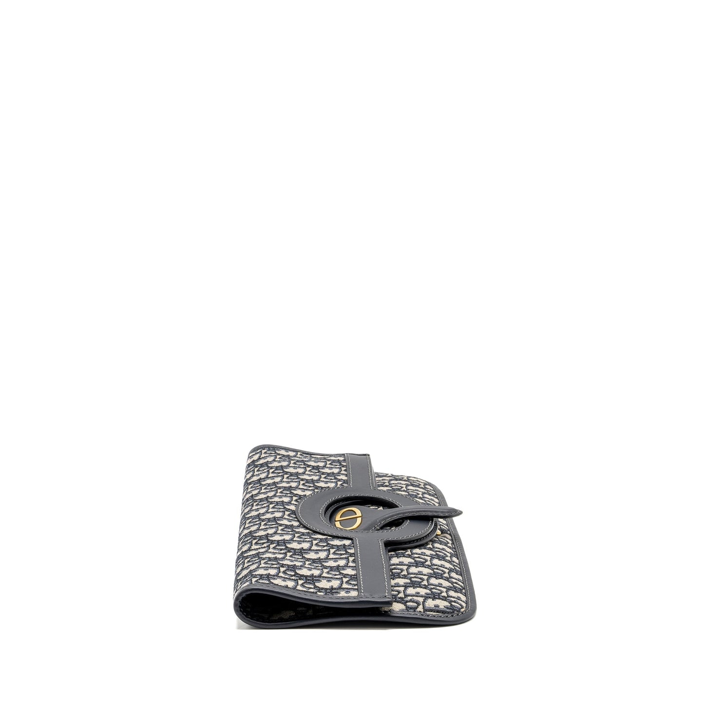Dior Folder Clutch Blue Dior Oblique Canvas/Leather