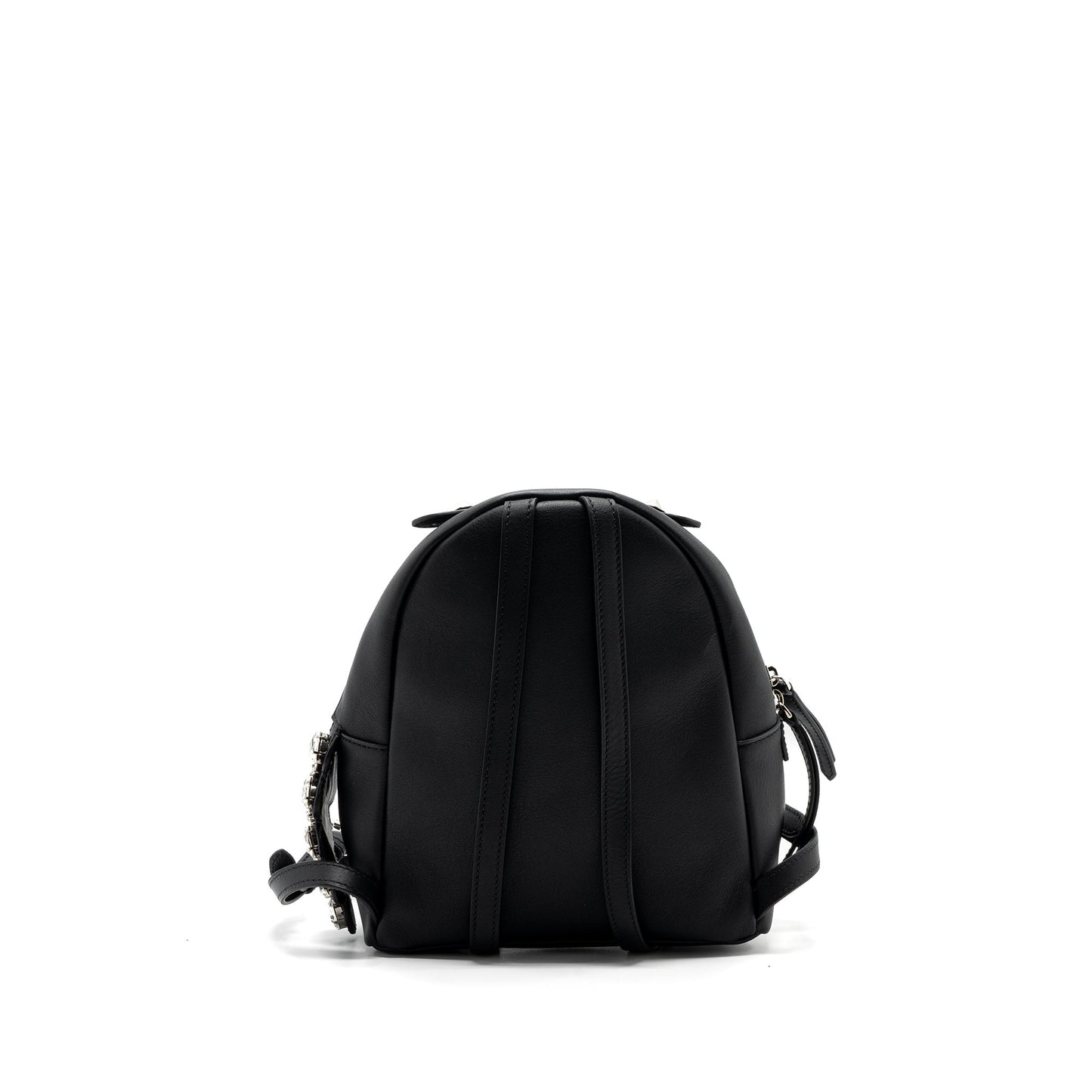 Fendi By The Way Backpack Leather Crystal Black