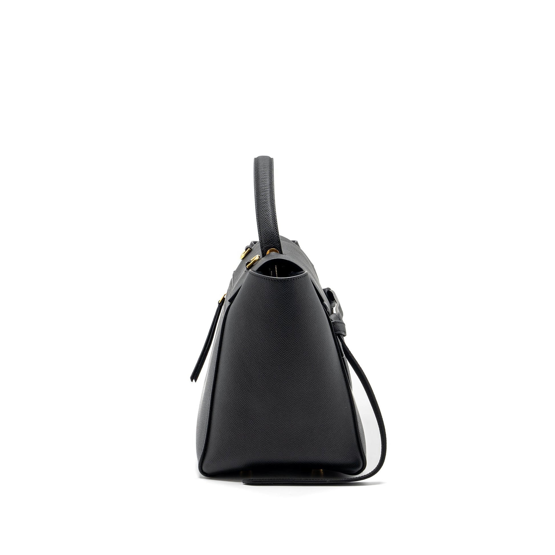 Celine mini belt bag grained calfskin black GHW
