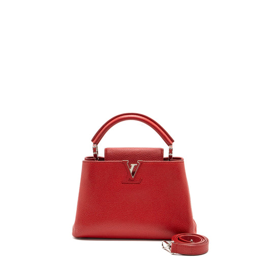 Louis Vuitton Capucines BB Taurillon Red GHW