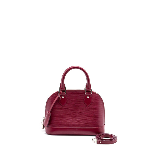 Louis Vuitton Alma BB EPI Leather Pink SHW
