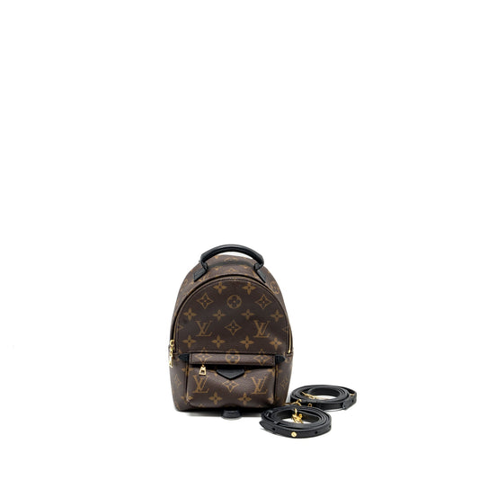 Louis Vuitton Mini Palm Spring backpack monogram canvas GHW