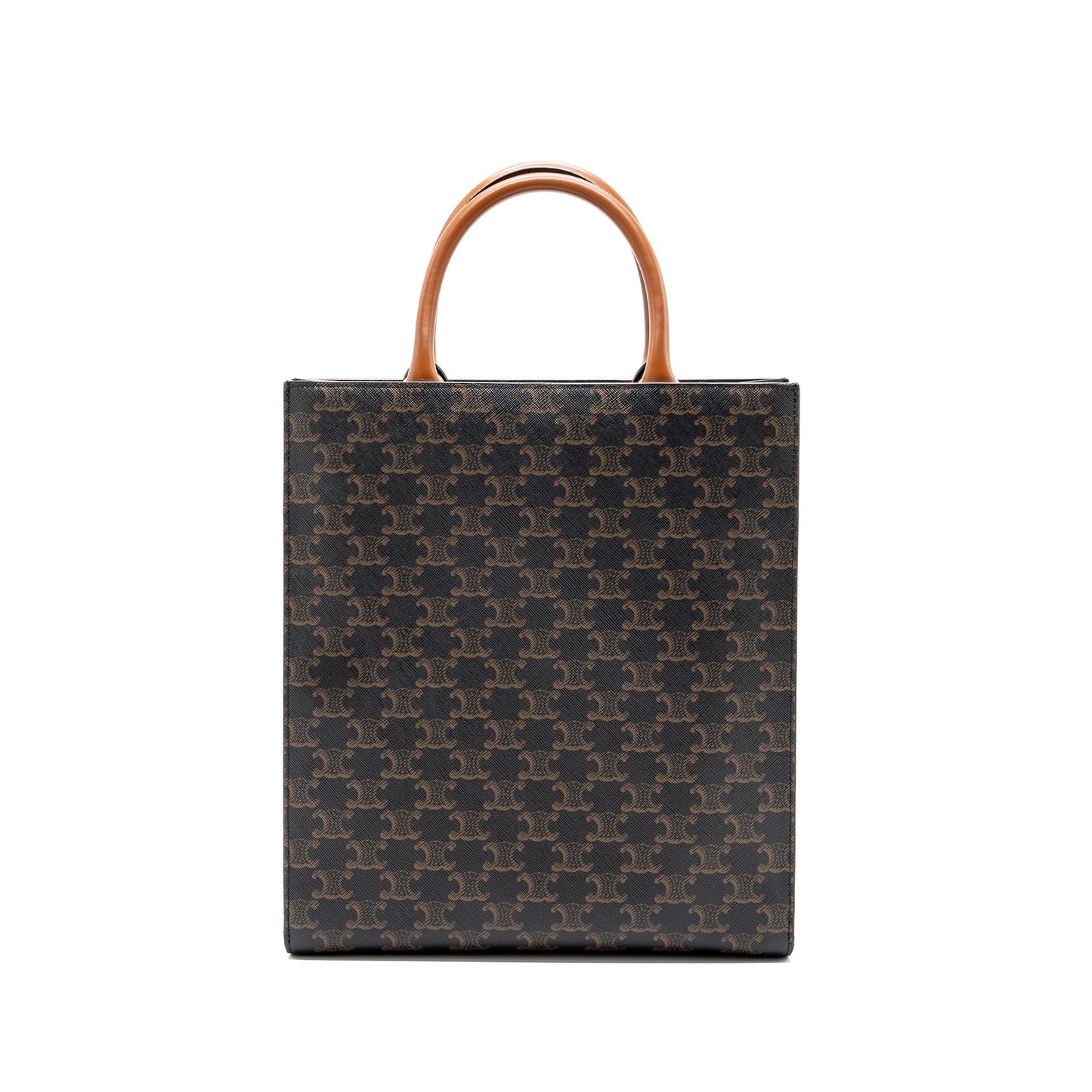 Celine Vertical Cabas Triomphe Canvas GHW