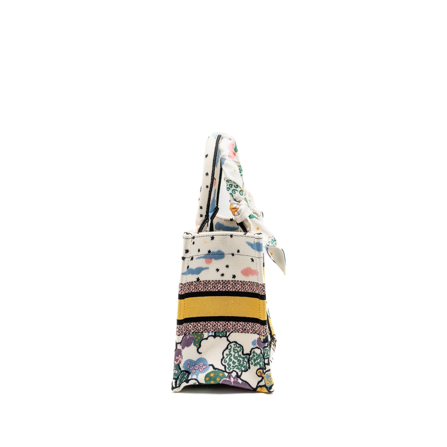 Dior Small dior book tote canvas multicolor