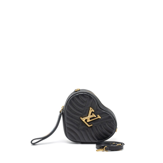 Louis Vuitton Coeur New Wave Heart Bag Calfskin Black GHW