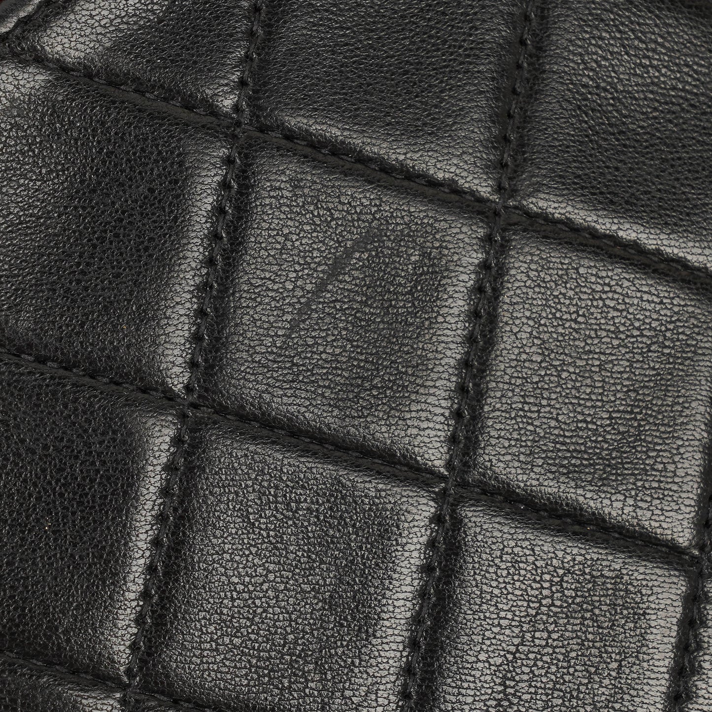 Chanel Medium Single Flap Bag Black Quilted Lambskin With 24K Gold-Plated Hardware