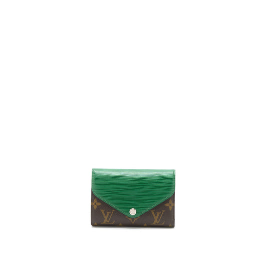 Louis Vuitton Compact Wallet EPI / Monogram Canvas SHW