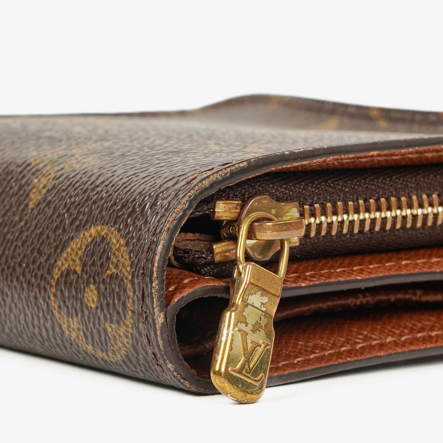 Louis Vuitton Monogram Canvas Compact Zip Wallet