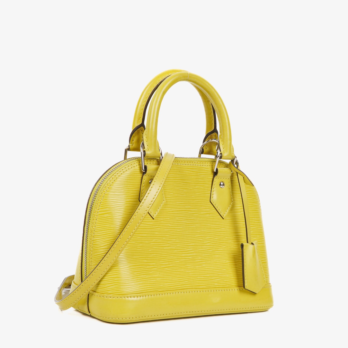 Louis Vuitton Alma BB Pistache EPI Leather Bag