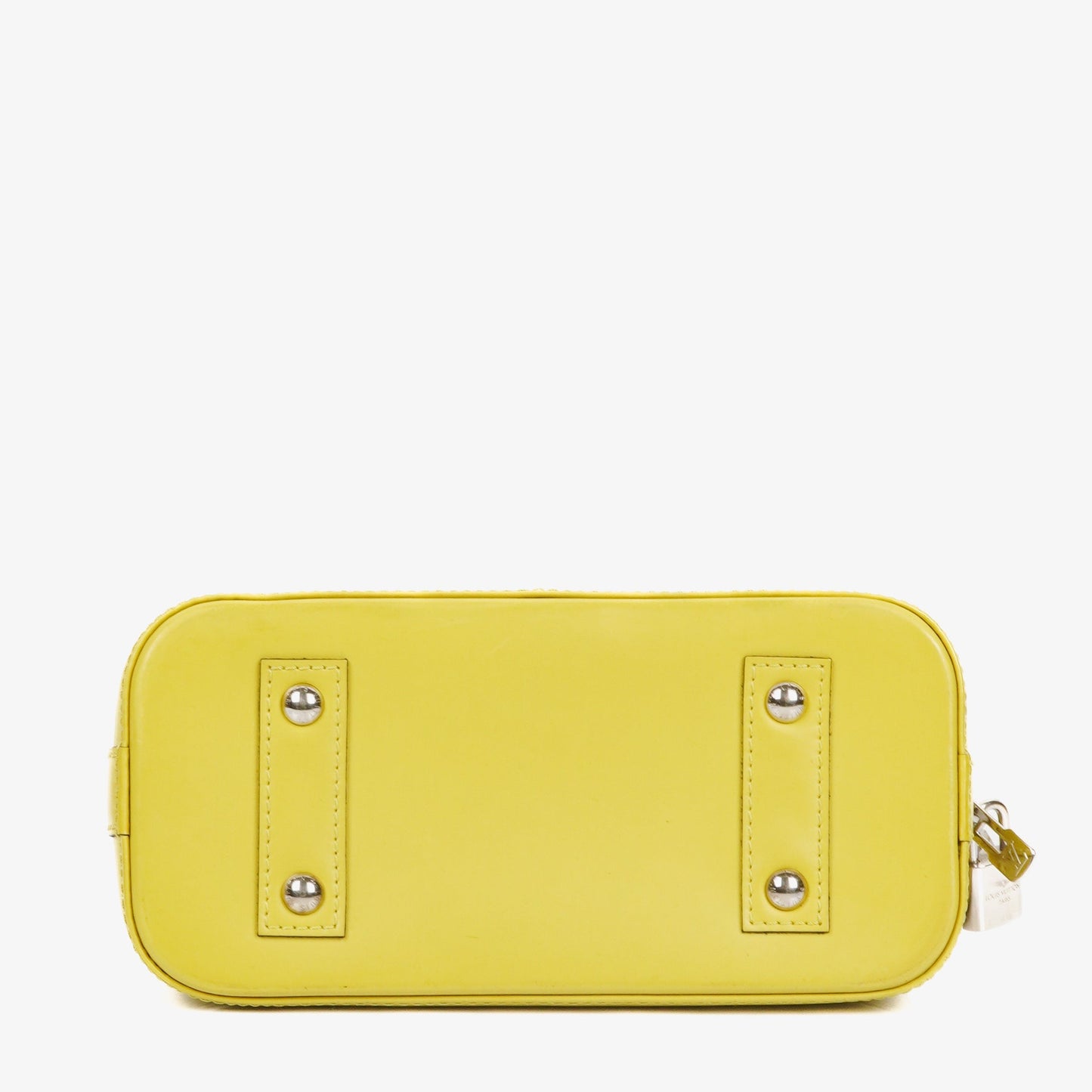 Louis Vuitton Alma BB Pistache EPI Leather Bag