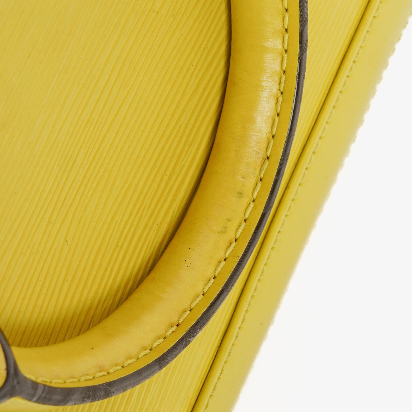 Louis Vuitton Alma BB Pistache EPI Leather Bag