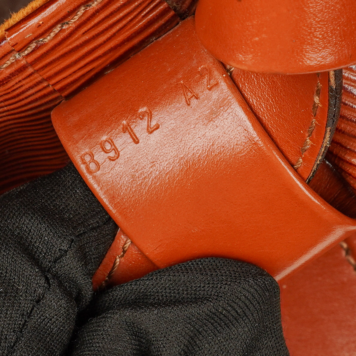 Louis Vuitton Randonnee GM EPI Leather Brown Backpack