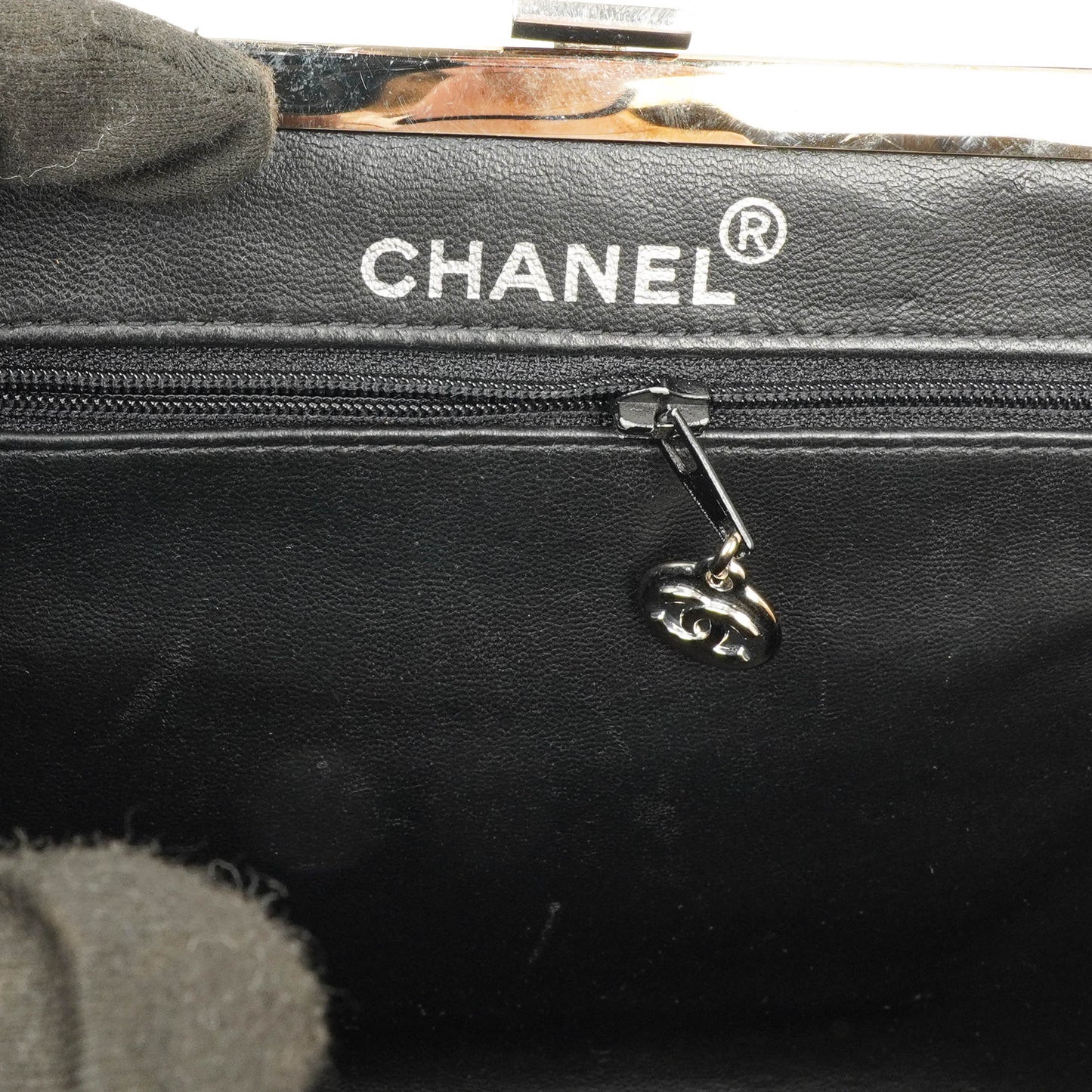 Chanel  Top Handle Black Quilted Lambskin Kelly Style, 1996-1997