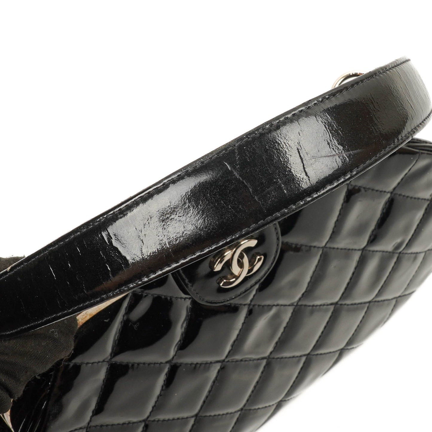 Chanel  Top Handle Black Quilted Lambskin Kelly Style, 1996-1997