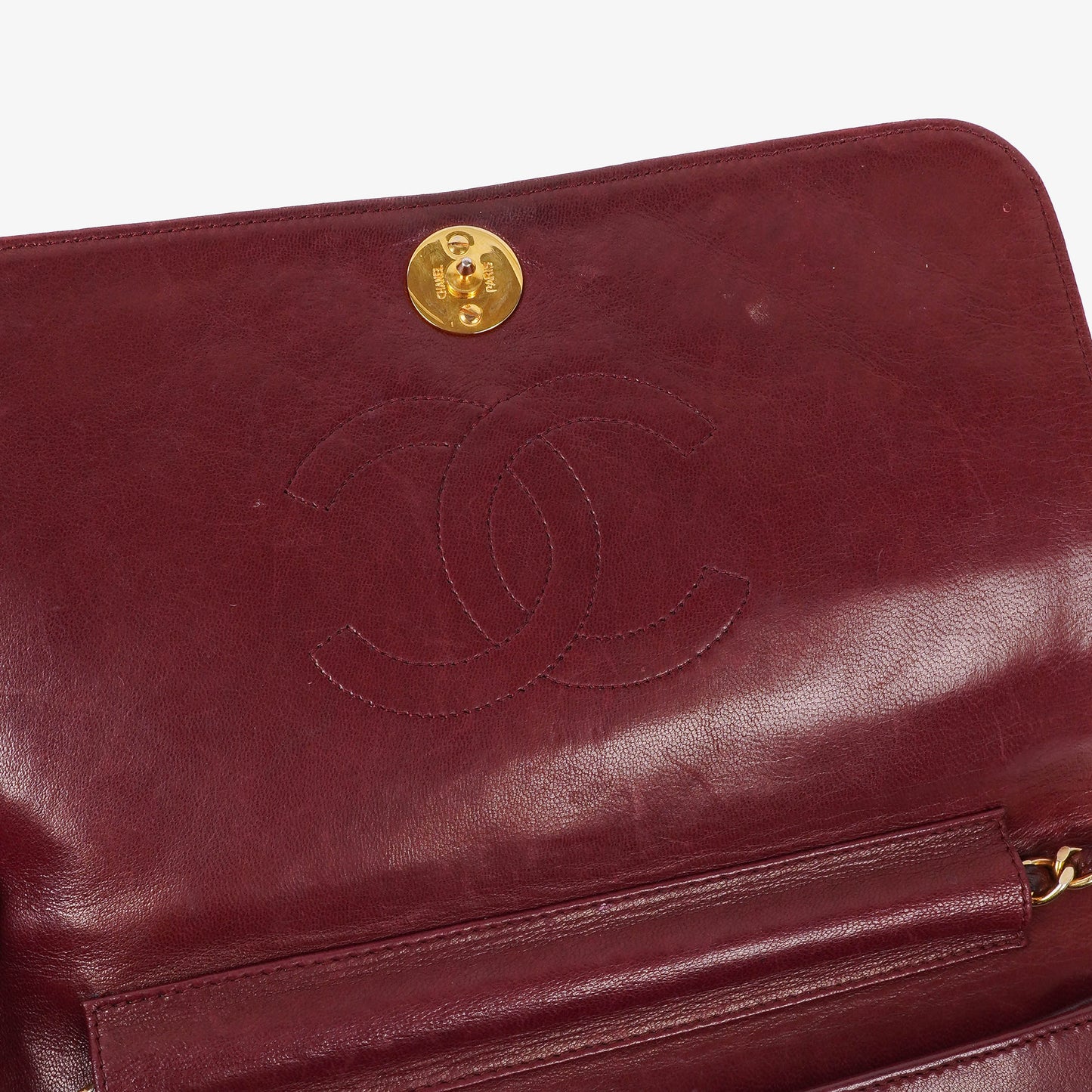 Chanel Classic Full Flap Bag Quilted Lambskin 24K Gold-Plated Hardware