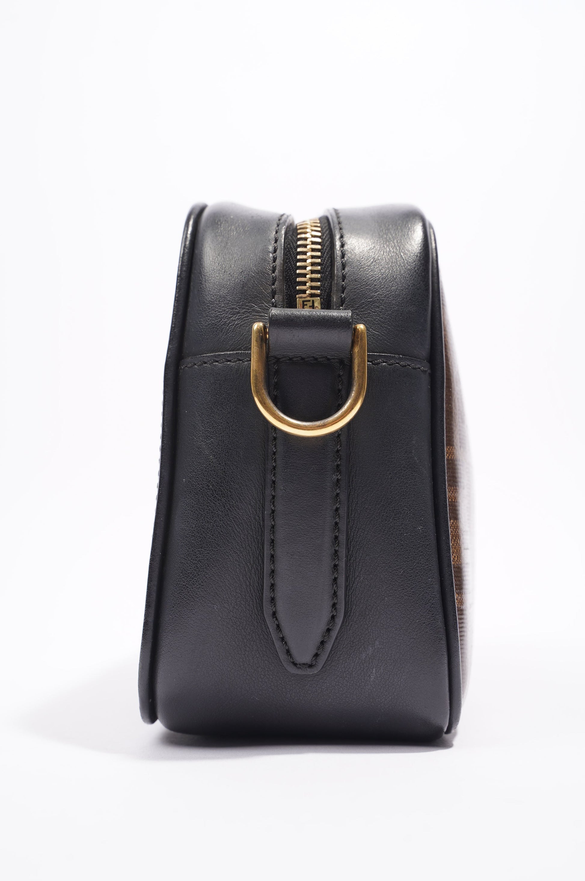 Fendi Camera Case Monogram Leather / Canvas