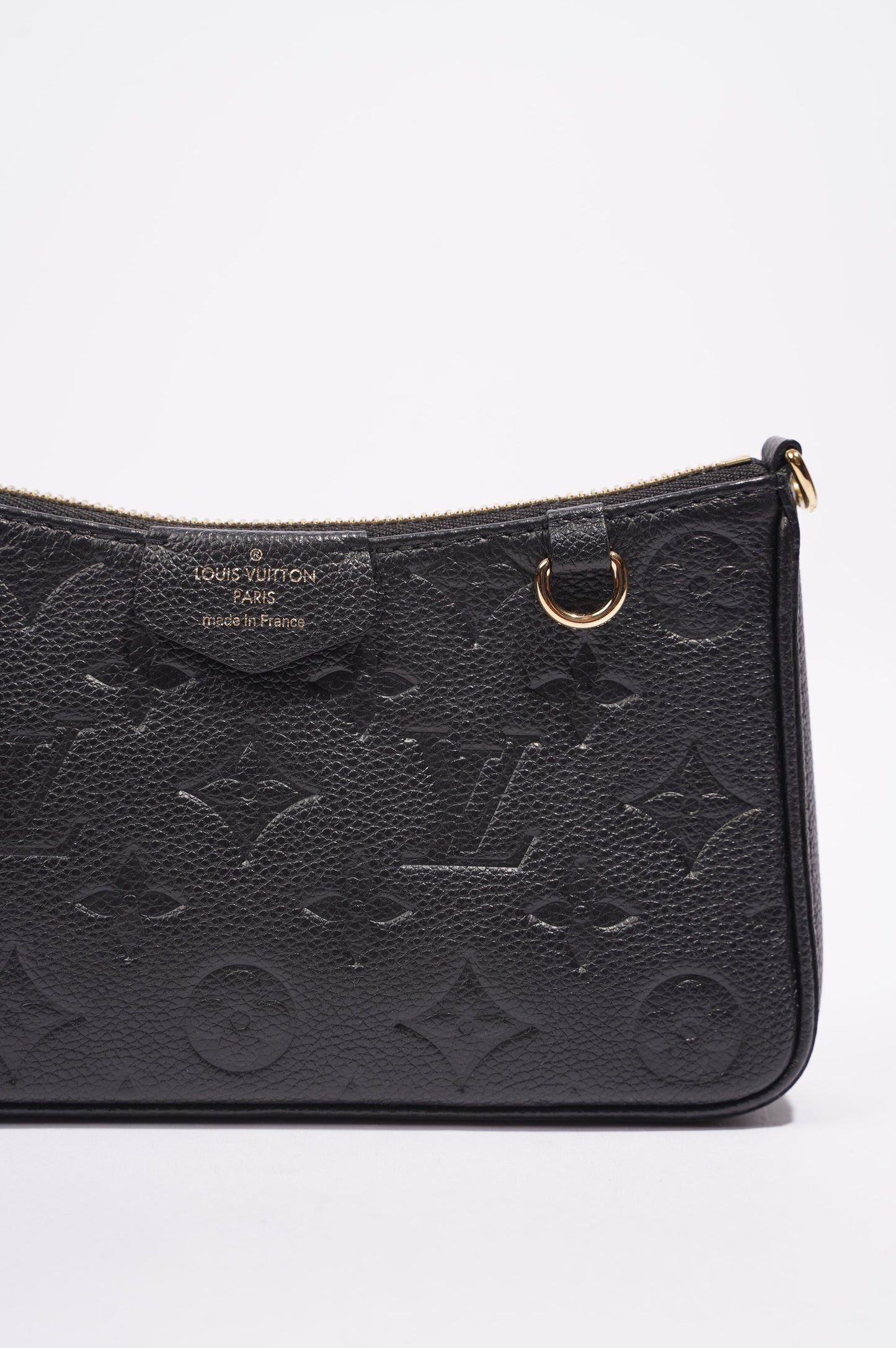 Louis Vuitton Easy Pouch Black Monogram Empreinte Leather
