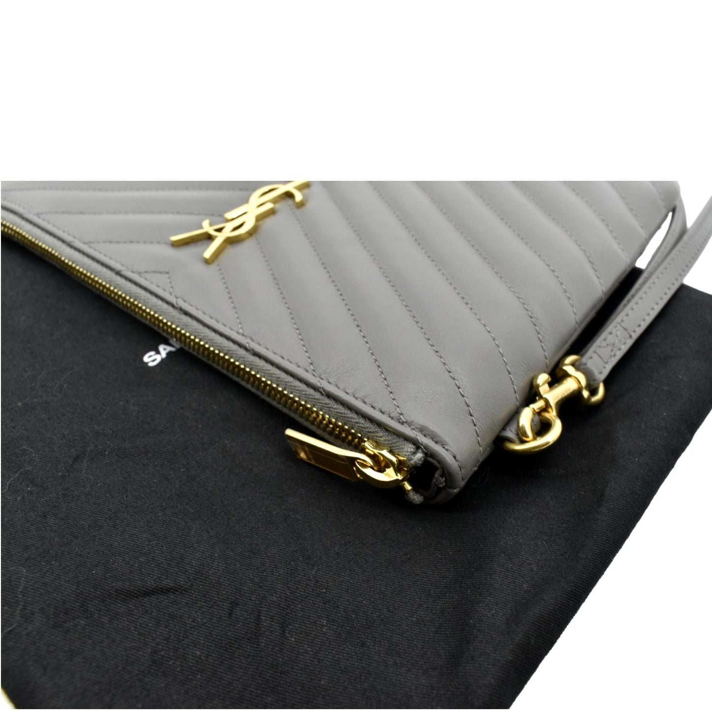 Saint Laurent Monogram Clutch - Rovelle Bags