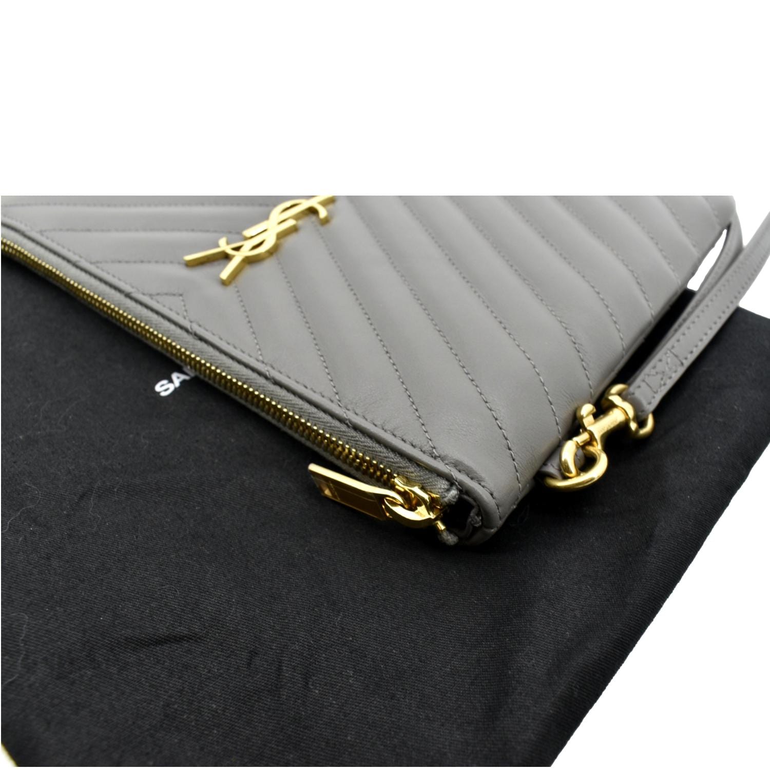 Saint Laurent Monogram Clutch - Rovelle Bags