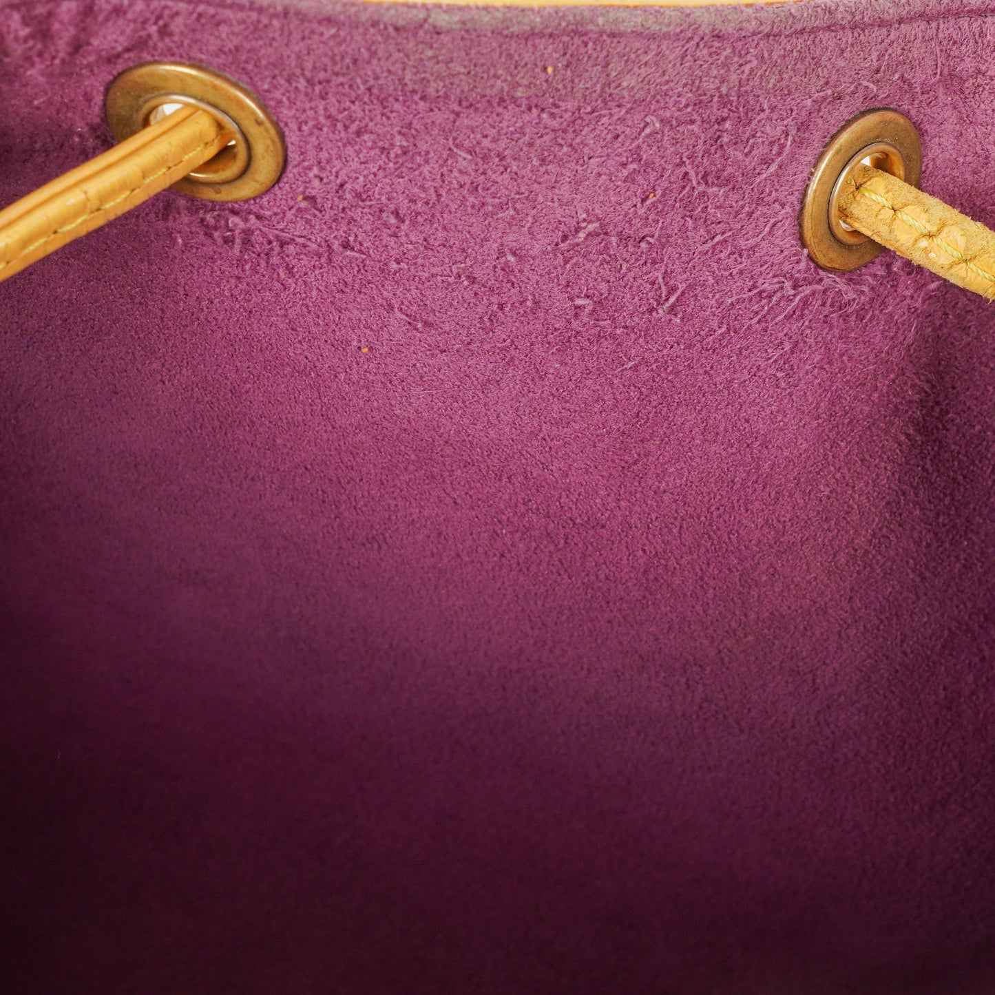 Louis Vuitton Petit Noe Yellow EPI Leather Shoulder Bag