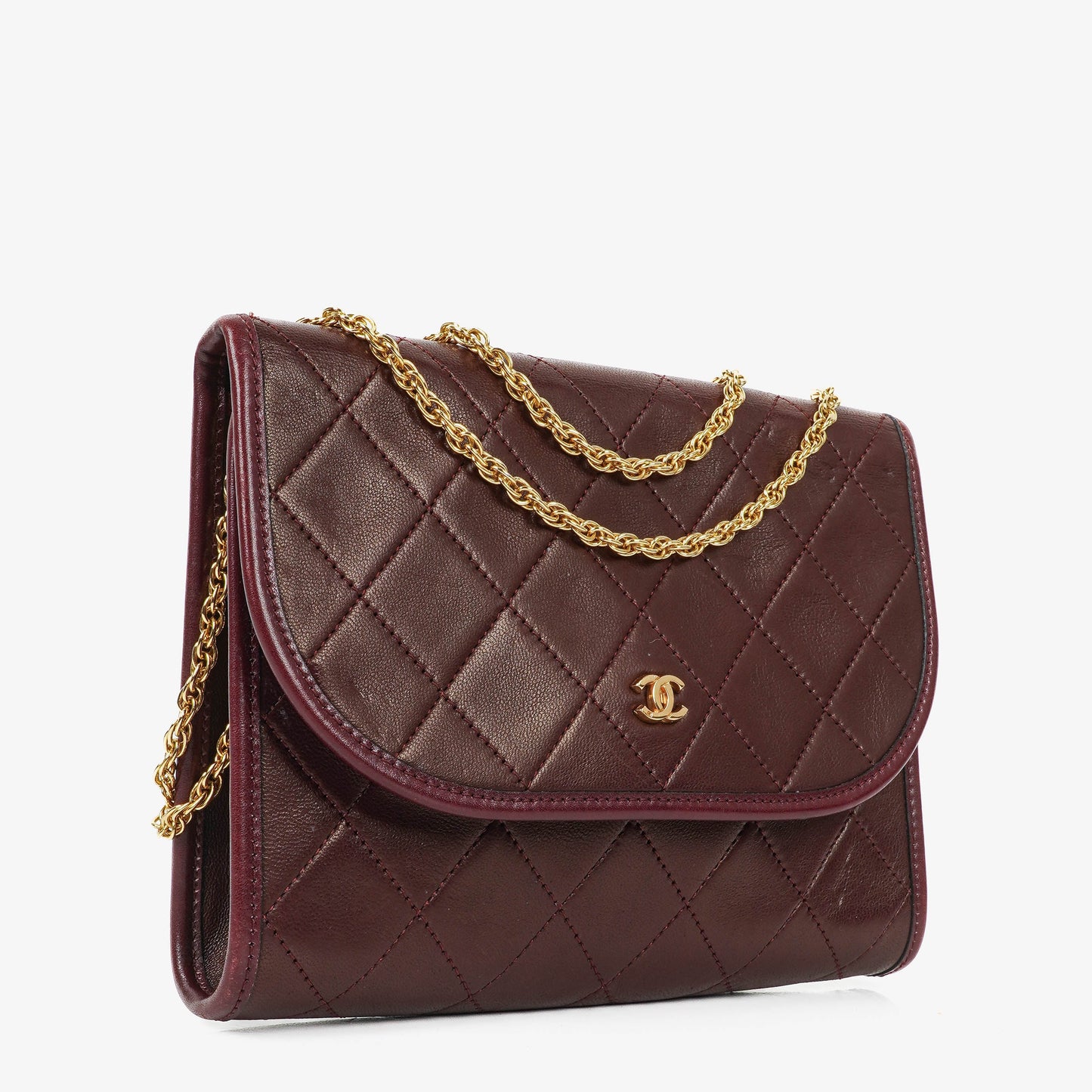 Chanel Mini Flap Bag Quilted Lambskin With 24K Gold-Plated Hardware