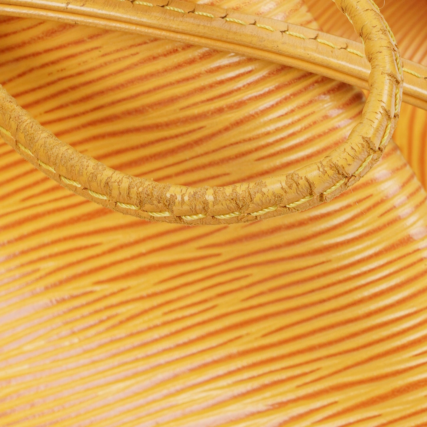Louis Vuitton Petit Noe Yellow EPI Leather Shoulder Bag