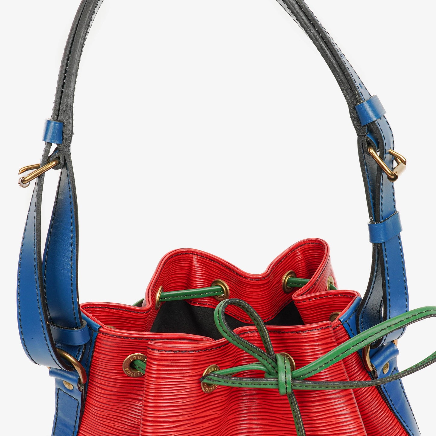 Louis Vuitton Noe Grande GM Multicolour Blue/Green/Red Epi Leather Shoulder Bag