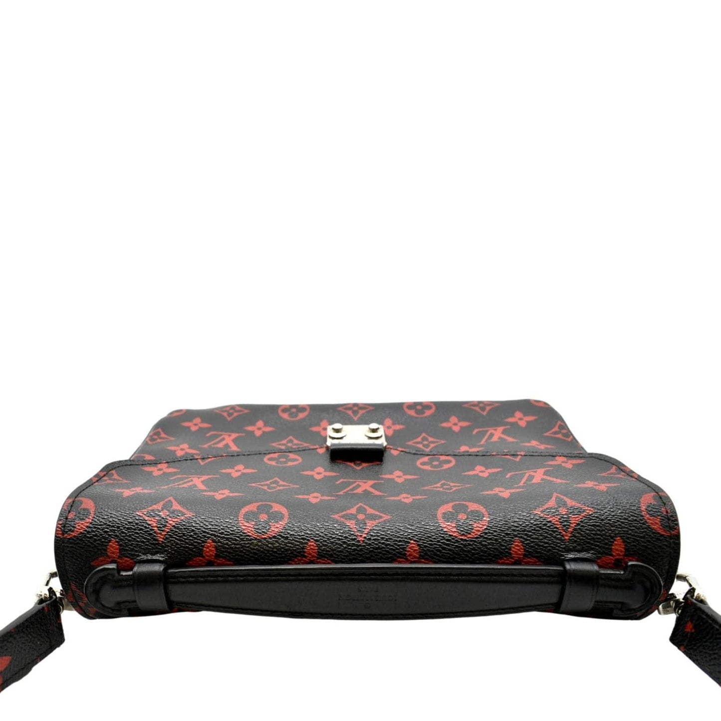 LOUIS VUITTON Metis Pochette Infrarouge Monogram Canvas Crossbody Bag Black