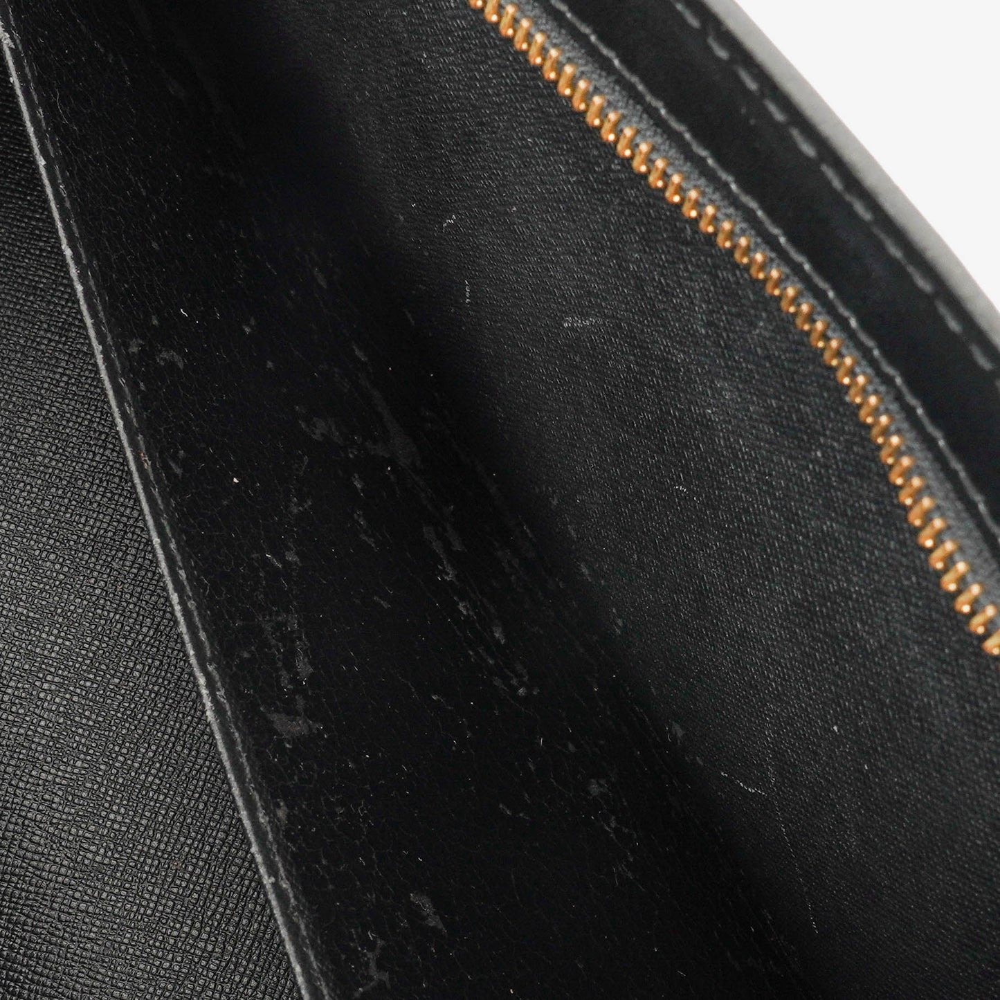 Louis Vuitton Black EPI Leather Sac Triangle Bag