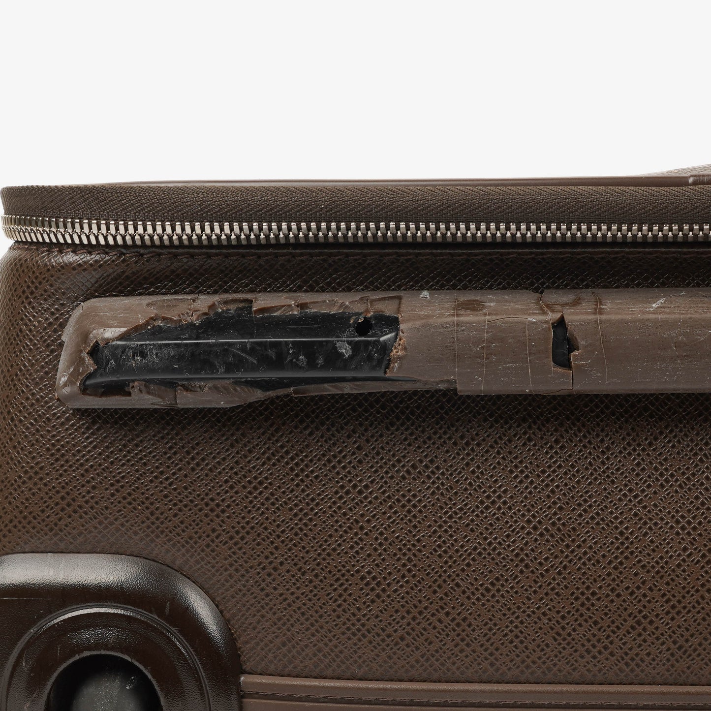 Louis Vuitton Pegase 45 Taiga Brown Grizzli Suitcase