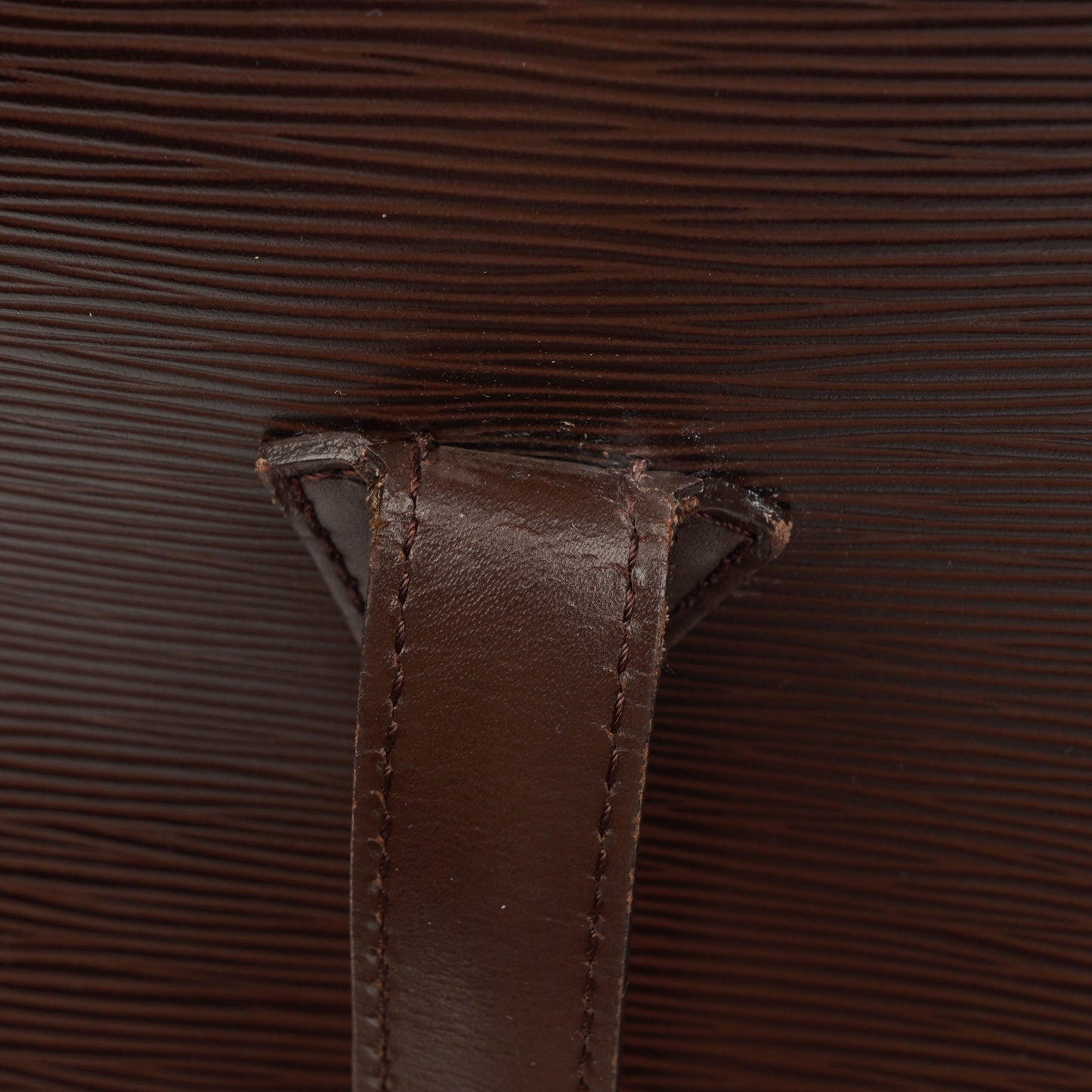 Louis Vuitton Brown Epi Leather Lussac Tote Bag
