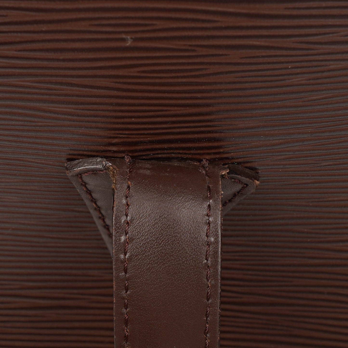 Louis Vuitton Brown Epi Leather Lussac Tote Bag