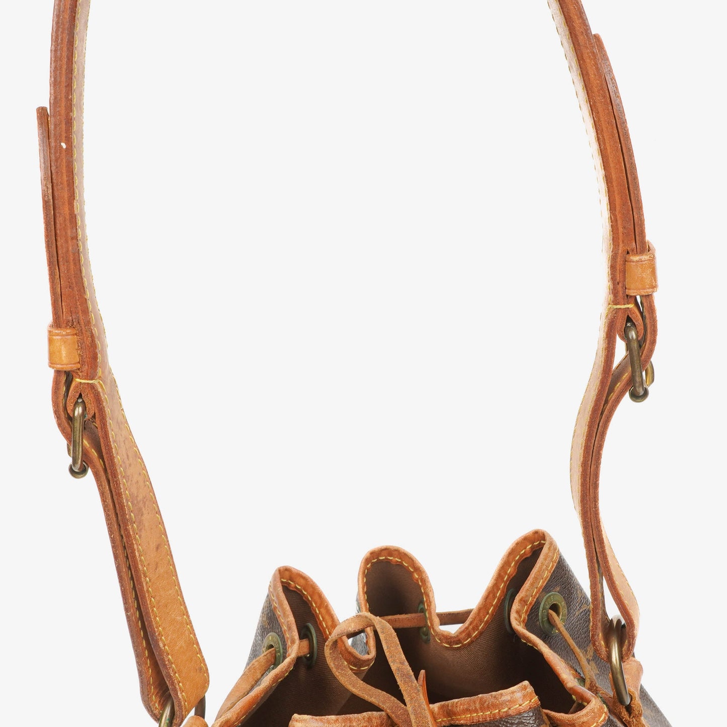 Louis Vuitton Petit Noe Monogram Canvas Shoulder Bag