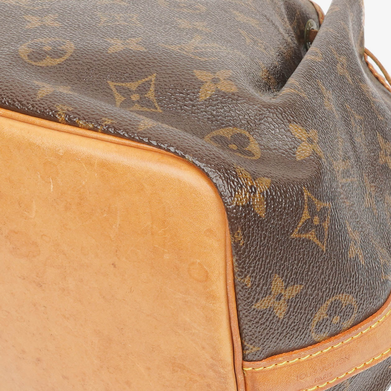 Louis Vuitton Petit Noe Monogram Canvas Shoulder Bag