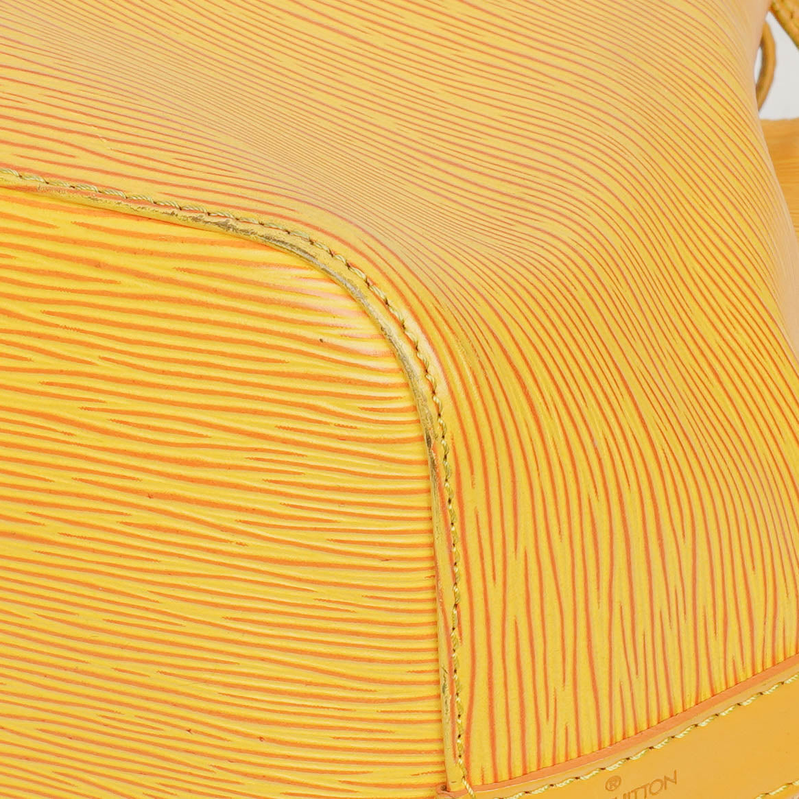 Louis Vuitton Petit Noe Yellow EPI Leather Shoulder Bag