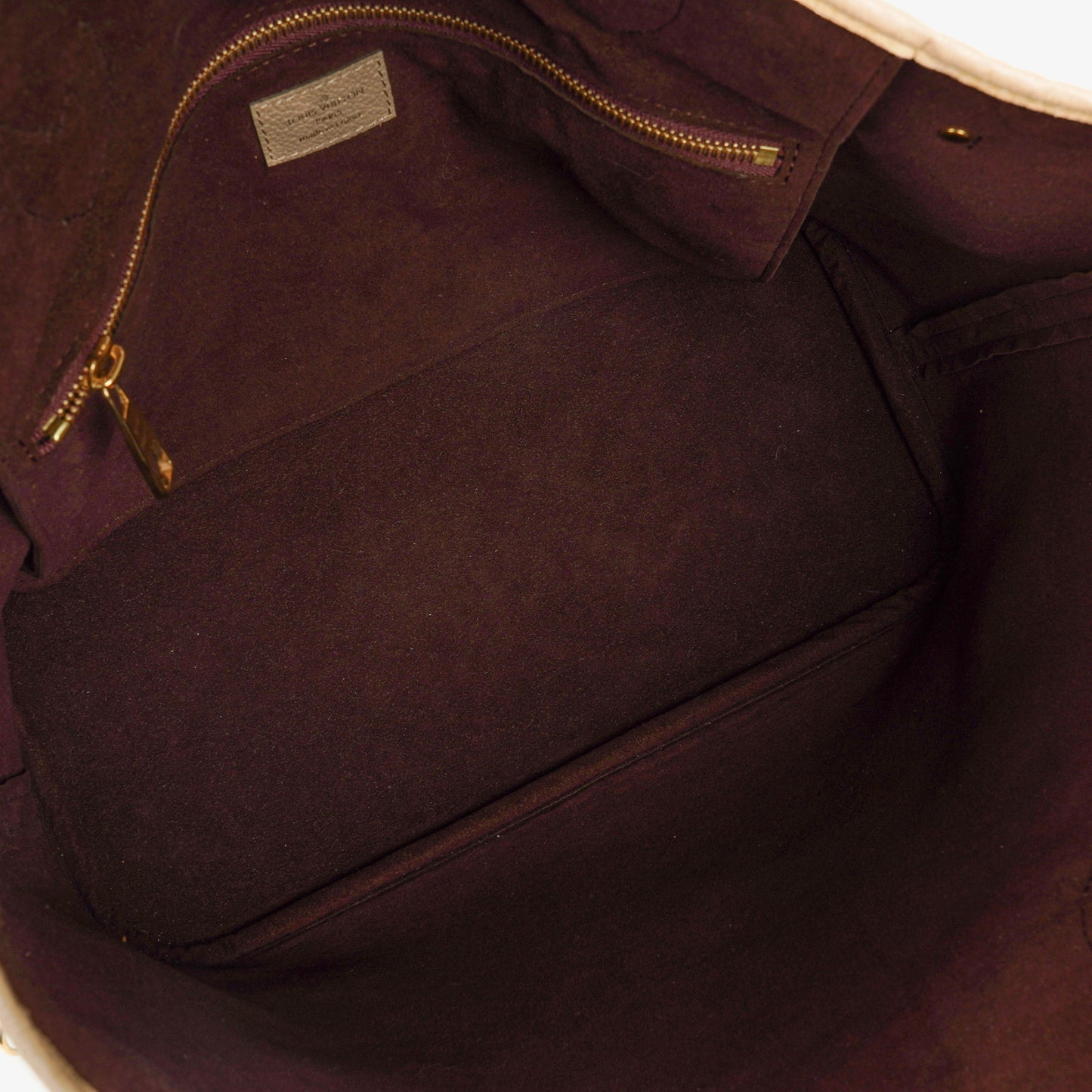 Louis Vuitton Neverfull MM Empreinte Leather Tote Bag