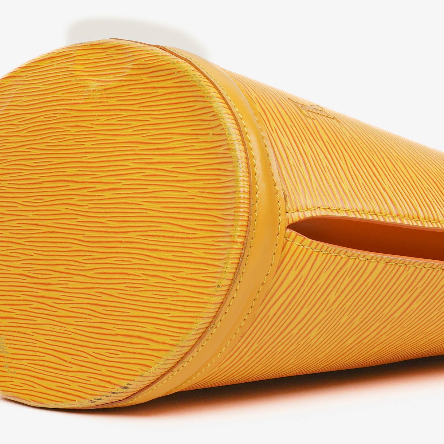 Louis Vuitton Yellow EPI Leather Saint Jacques GM Shoulder Bag