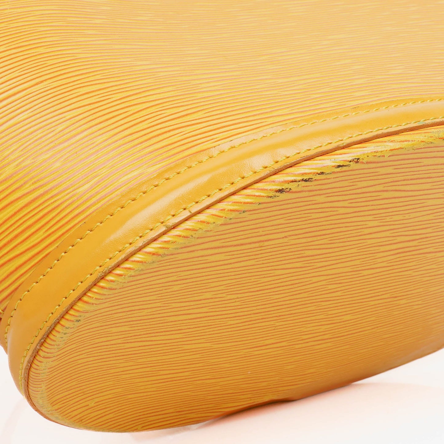 Louis Vuitton Yellow EPI Leather Saint Jacques GM Shoulder Bag