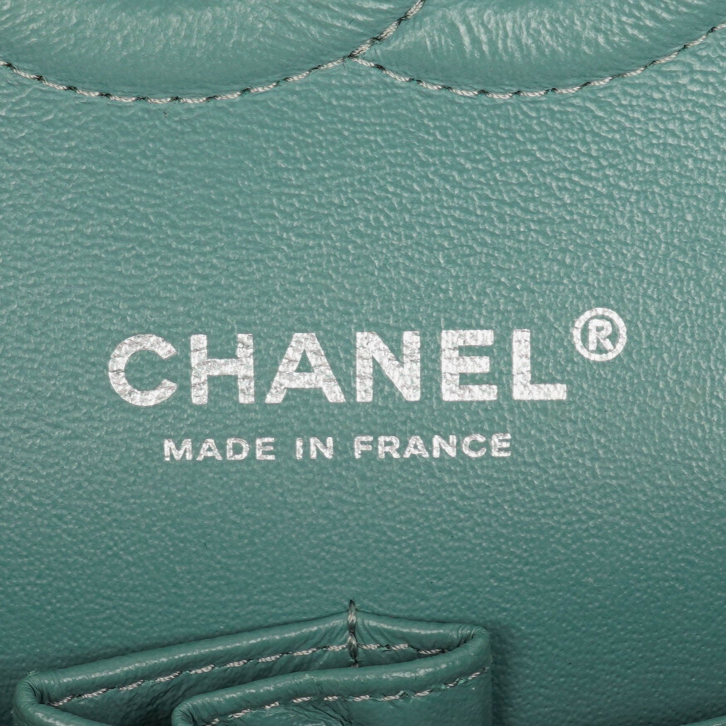 Chanel Medium Double Flap Bag Blue Quilted Caviar Leather With Silver-Tone Hardware